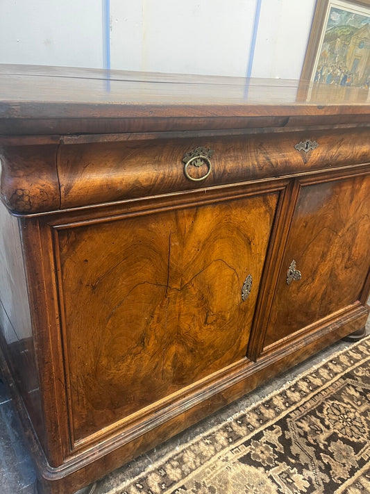 19th Century Louis Philippe Walnut Buffet