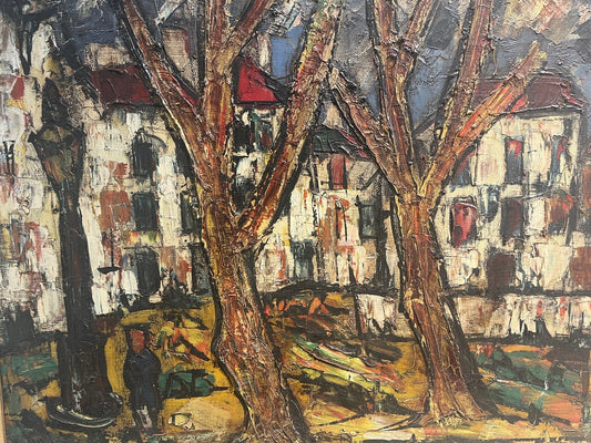 20th Century Oil on Canvas by Henry Maurice D'Anty