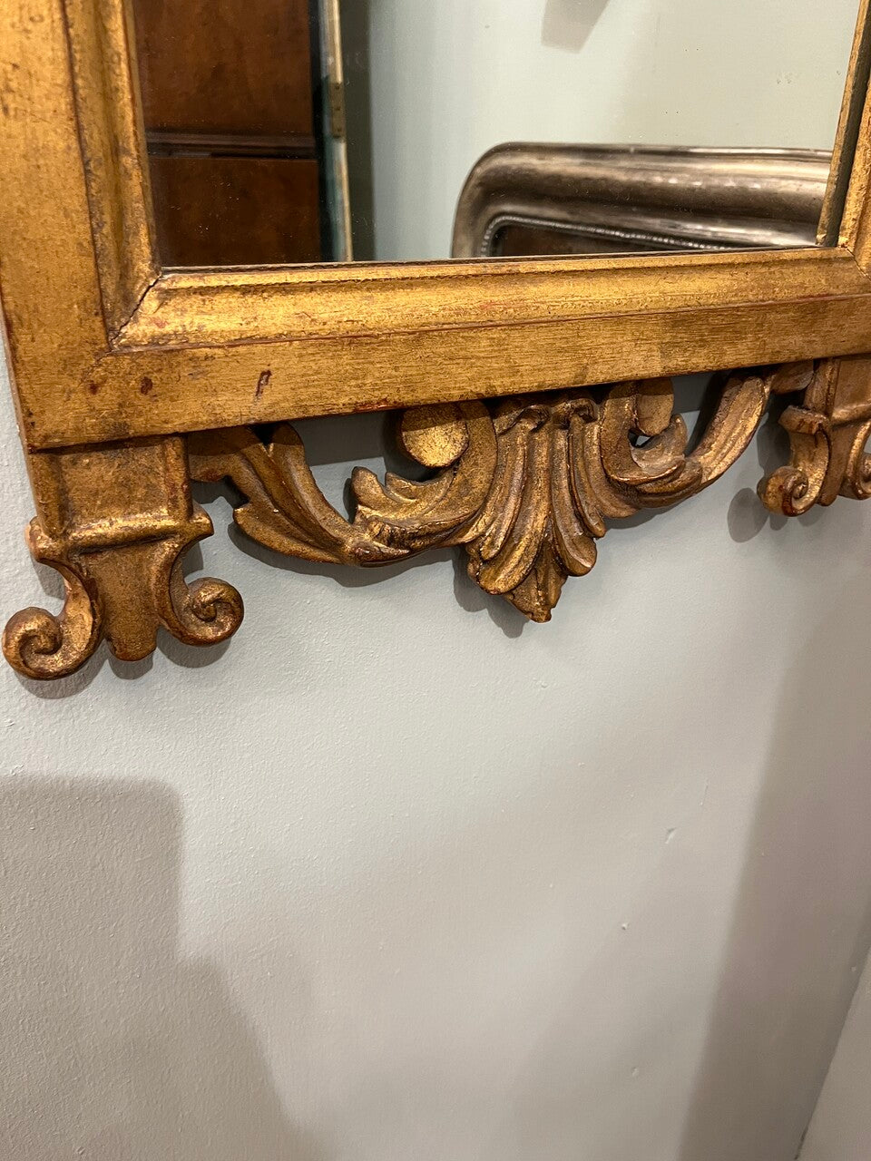 20th Century Italian Giltwood Pier Mirror