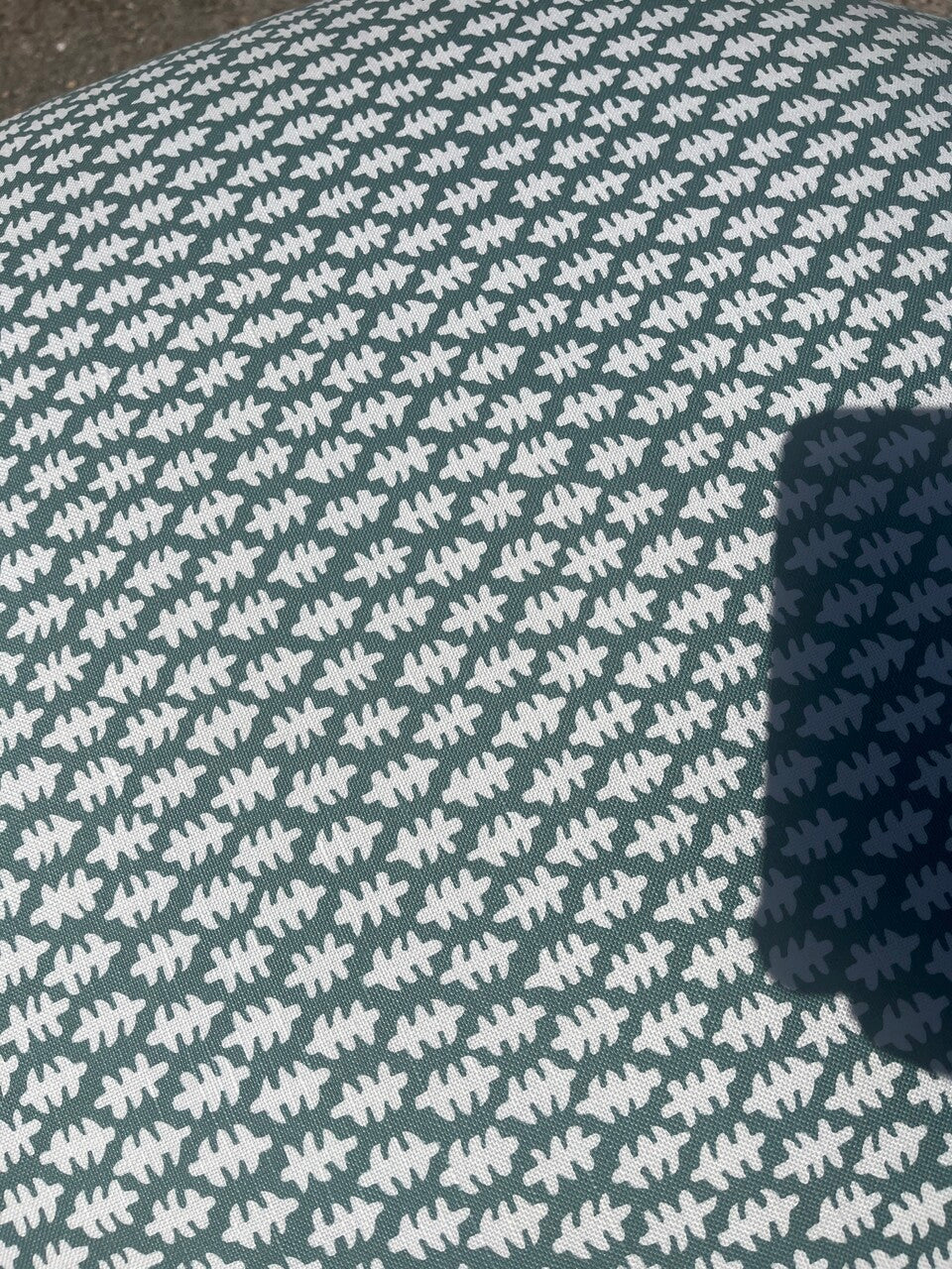 Pair of Custom-Made Ottomans