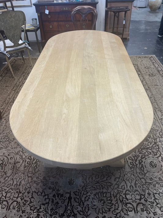 20th Century Country French Oak Dining Table