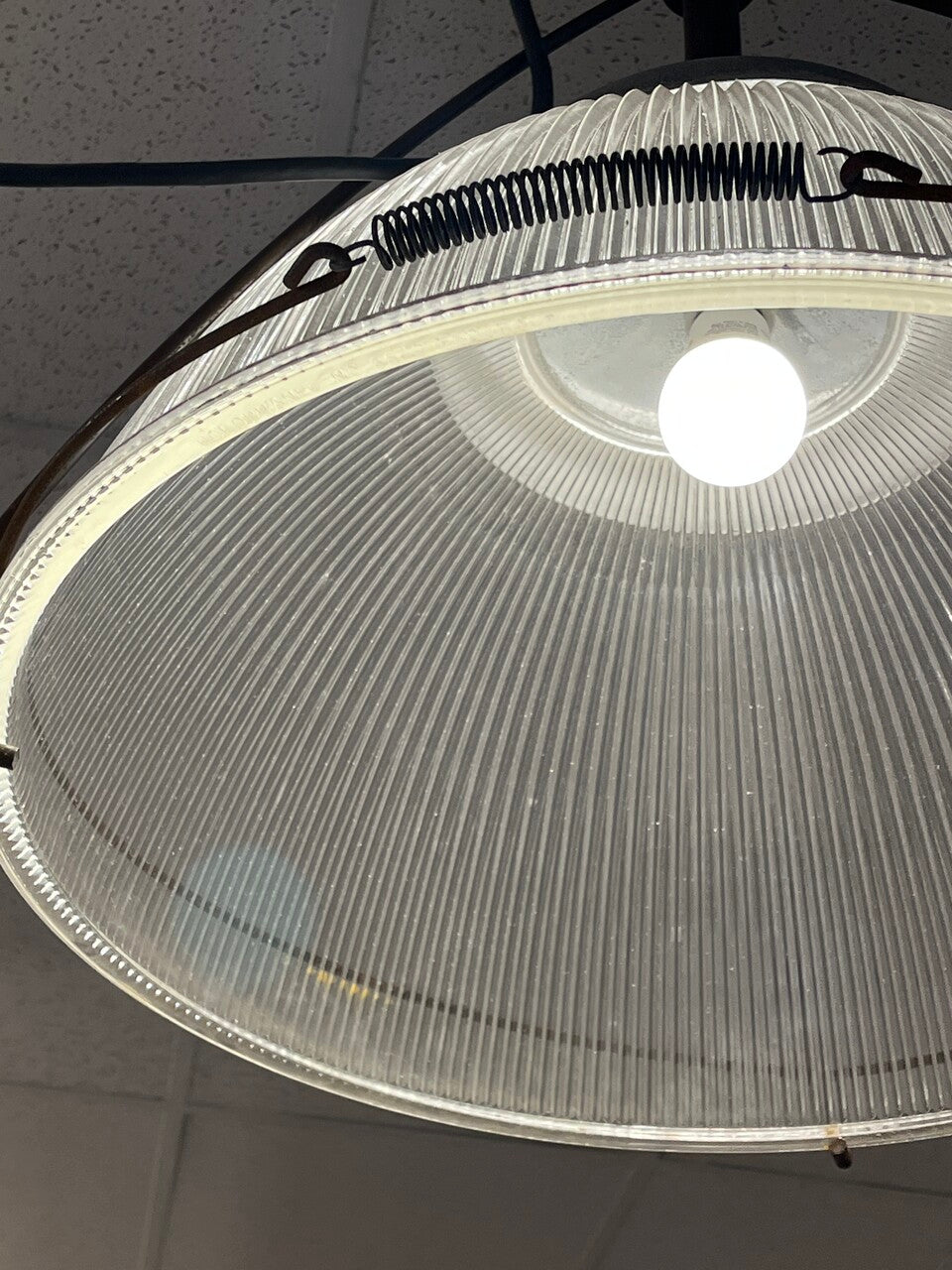Industrial Modern Holophone Pendant Light