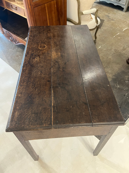 19th Century Georgian Carved Library Table