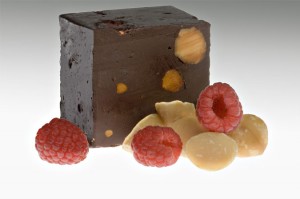 Hand-crafted chocolates, dark to light