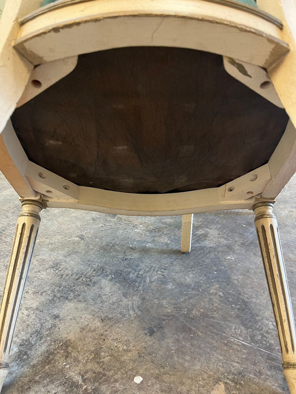 Pair Louis XVI style Armchairs (2 pairs available)
