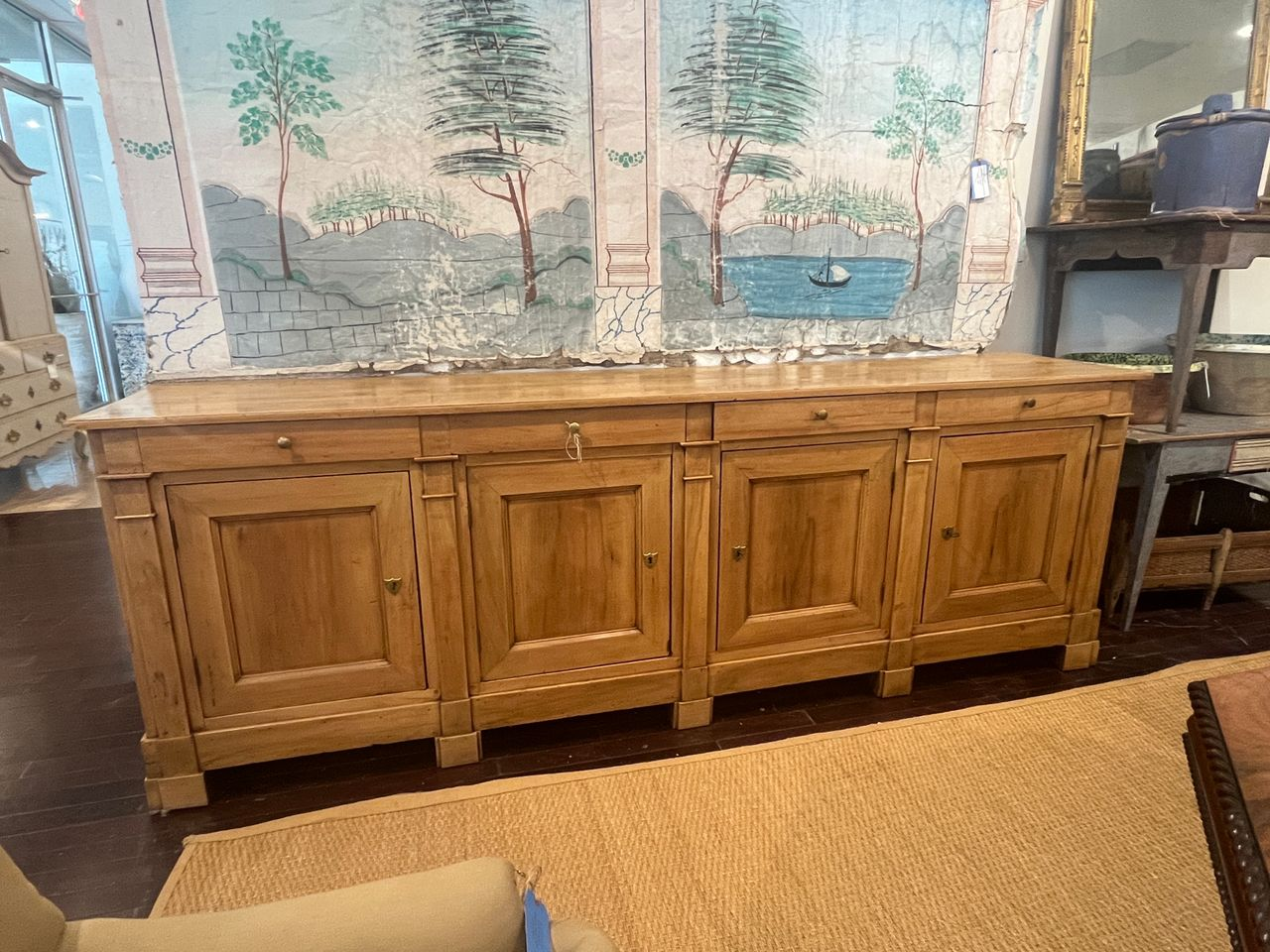 Long French Directoire Pear Enfilade