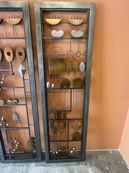 Mid Century Italian 3 panel Screen