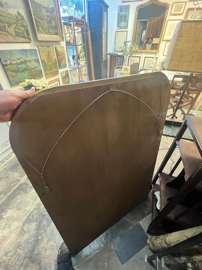 Hand Carved French Louis Philippe Style Gilt Mirror