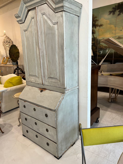19th Century Swedish Rococo Style Secretaire