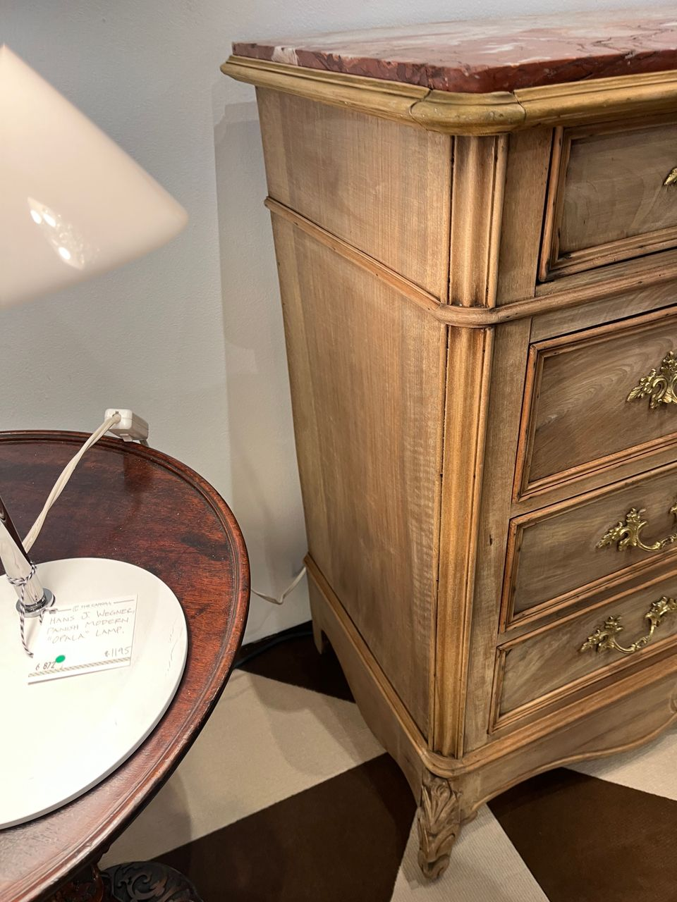 19th Century Louis XV style 4 Drawer Commode