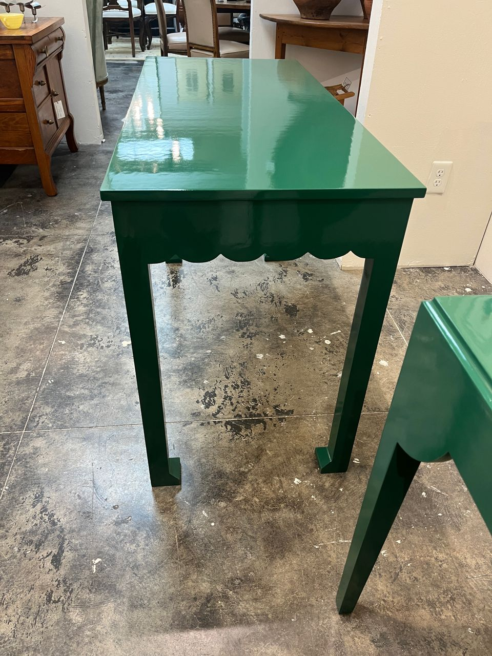 Custom made Lacquered Writing Desk