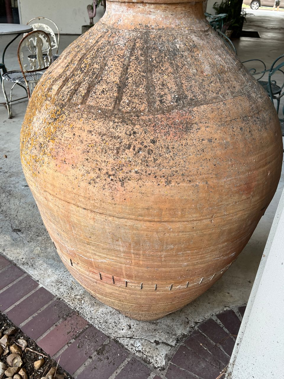 19th Century XL Spanish Terracotta Vessel
