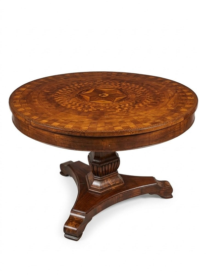 18th Century Italian Pedestal Table