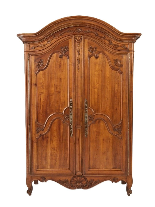 18th Century French Carved Armoire