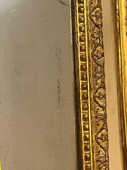 Beautiful 18th Century French Trumeau Mirror