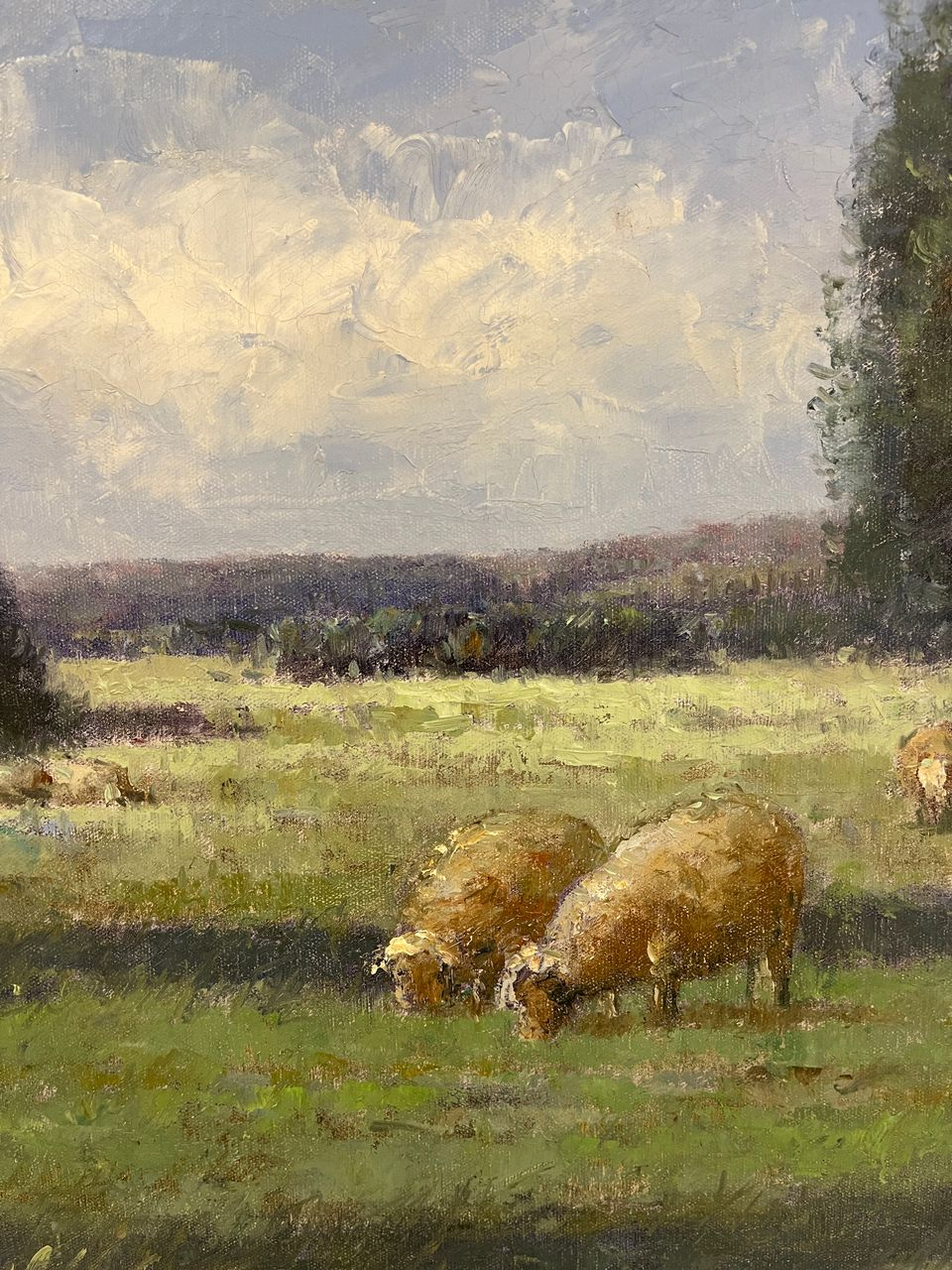 Oil on Canvas Impressionist Landscape
