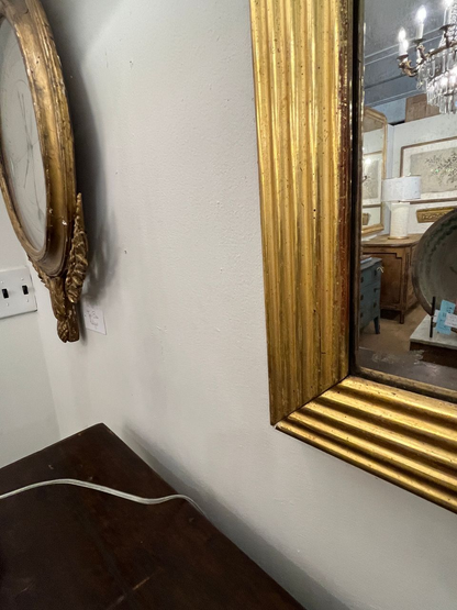 19th Century Gold Gilt French Mirror