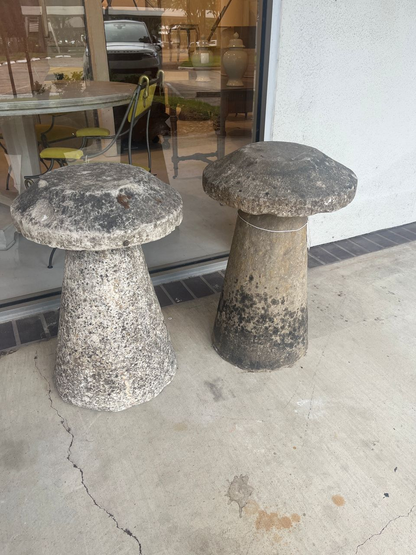 Antique English Staddle Stones (4 available)