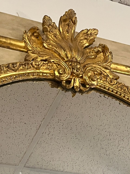 Beautiful 18th Century French Trumeau Mirror