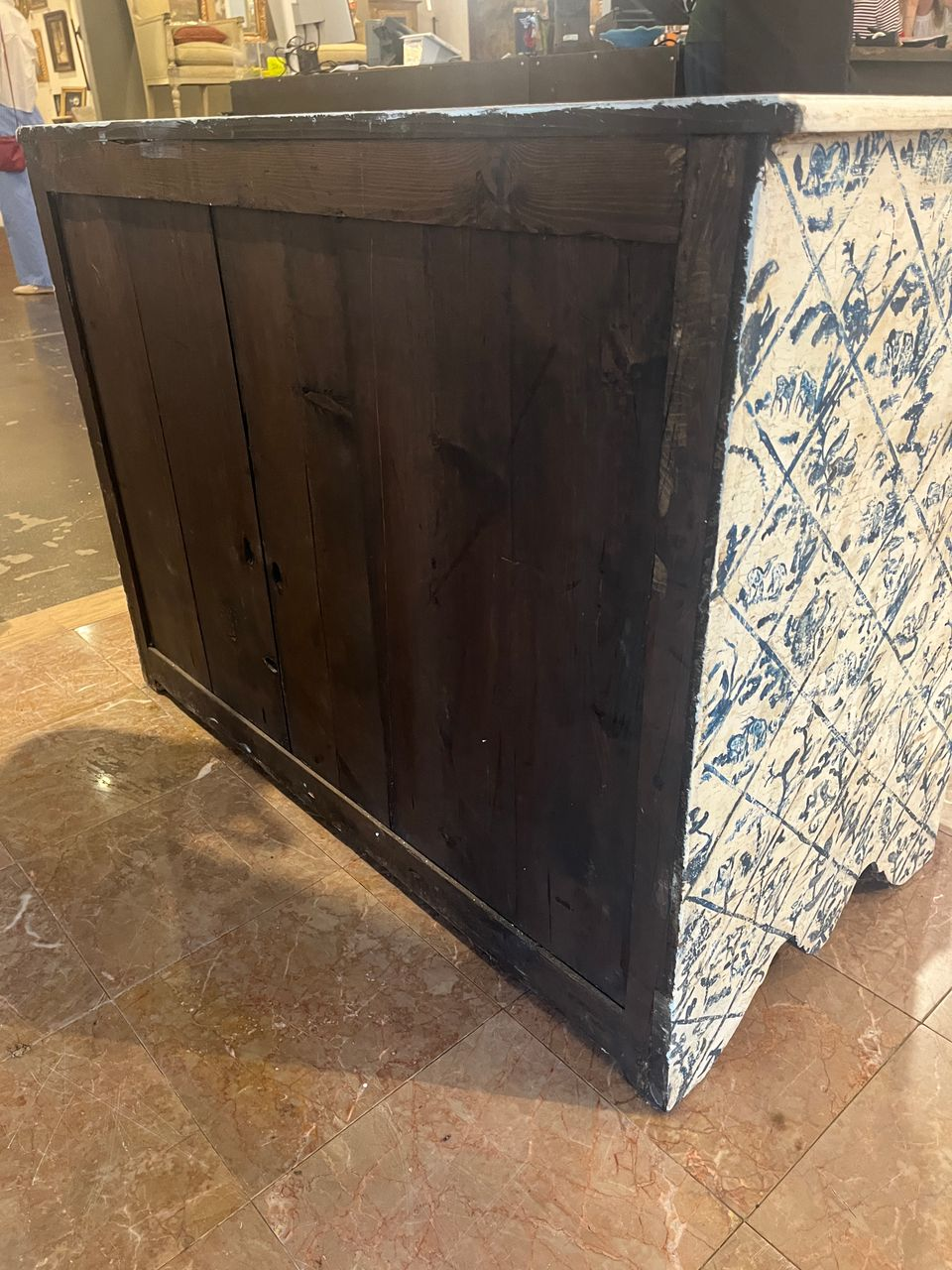 19th Century Painted Italian Chest