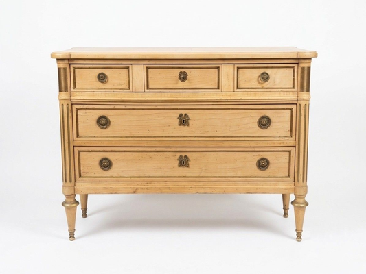 19th Century Louis XVI style 3 Drawer Commode