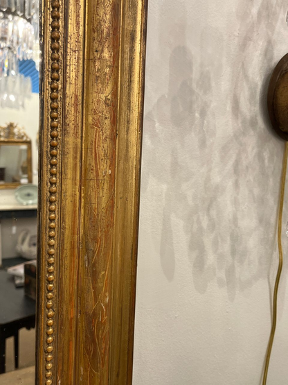 19th Century Giltwood French Mirror
