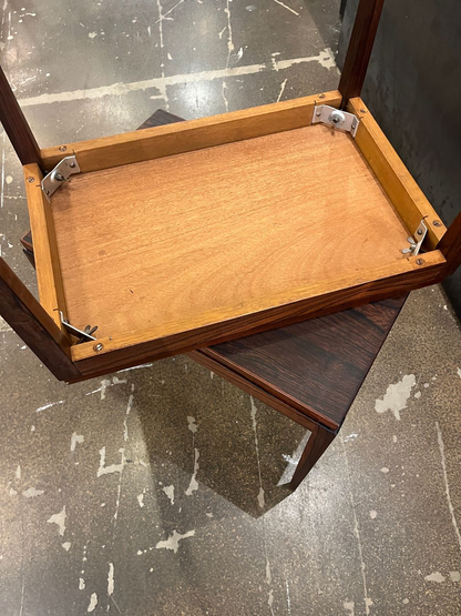 Pair of Danish Rosewood Side Tables
