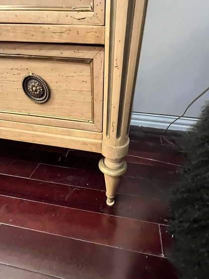 19th Century Louis XVI style 3 Drawer Commode