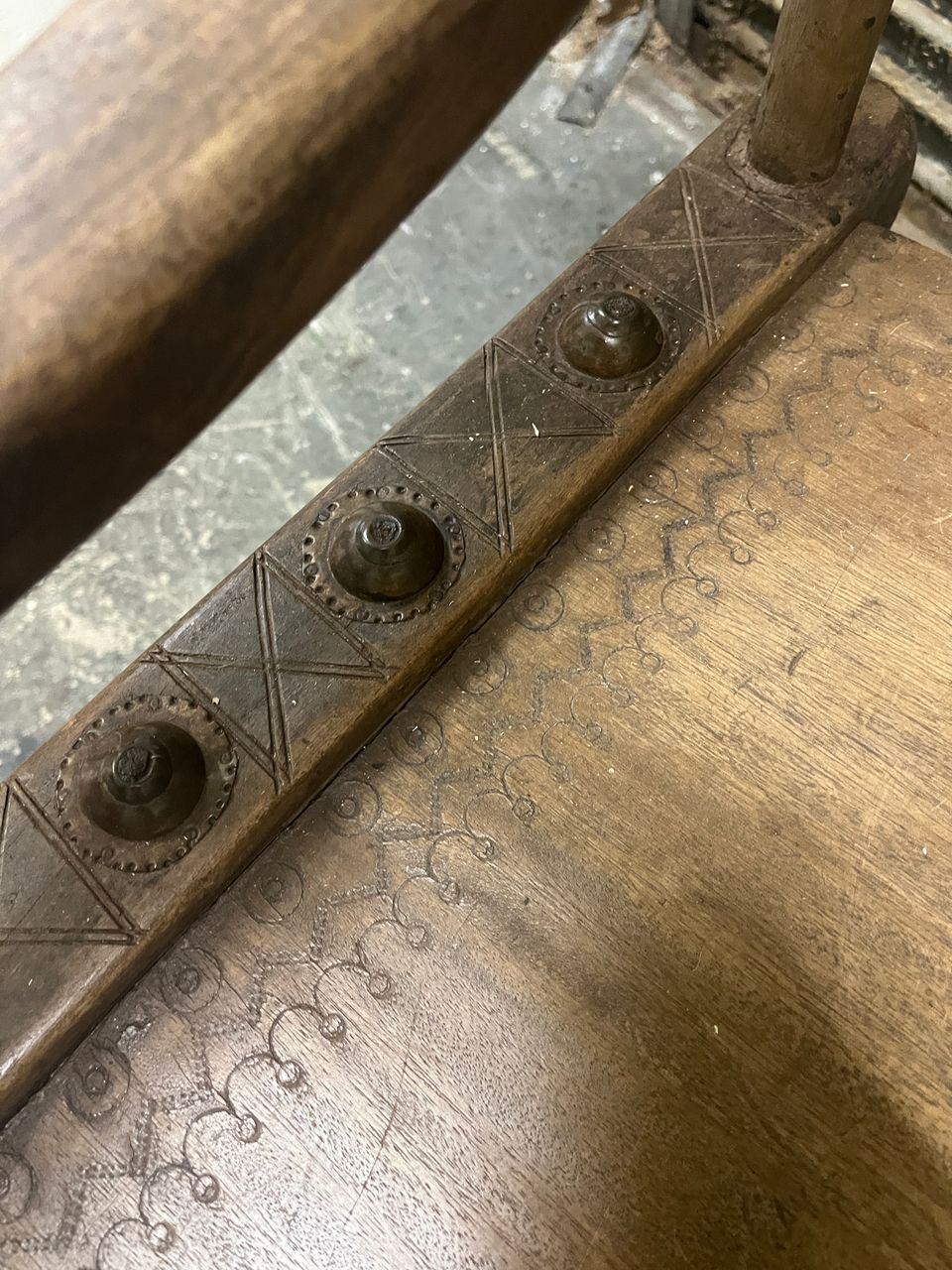Pair Antique African Baule Chief Armchairs