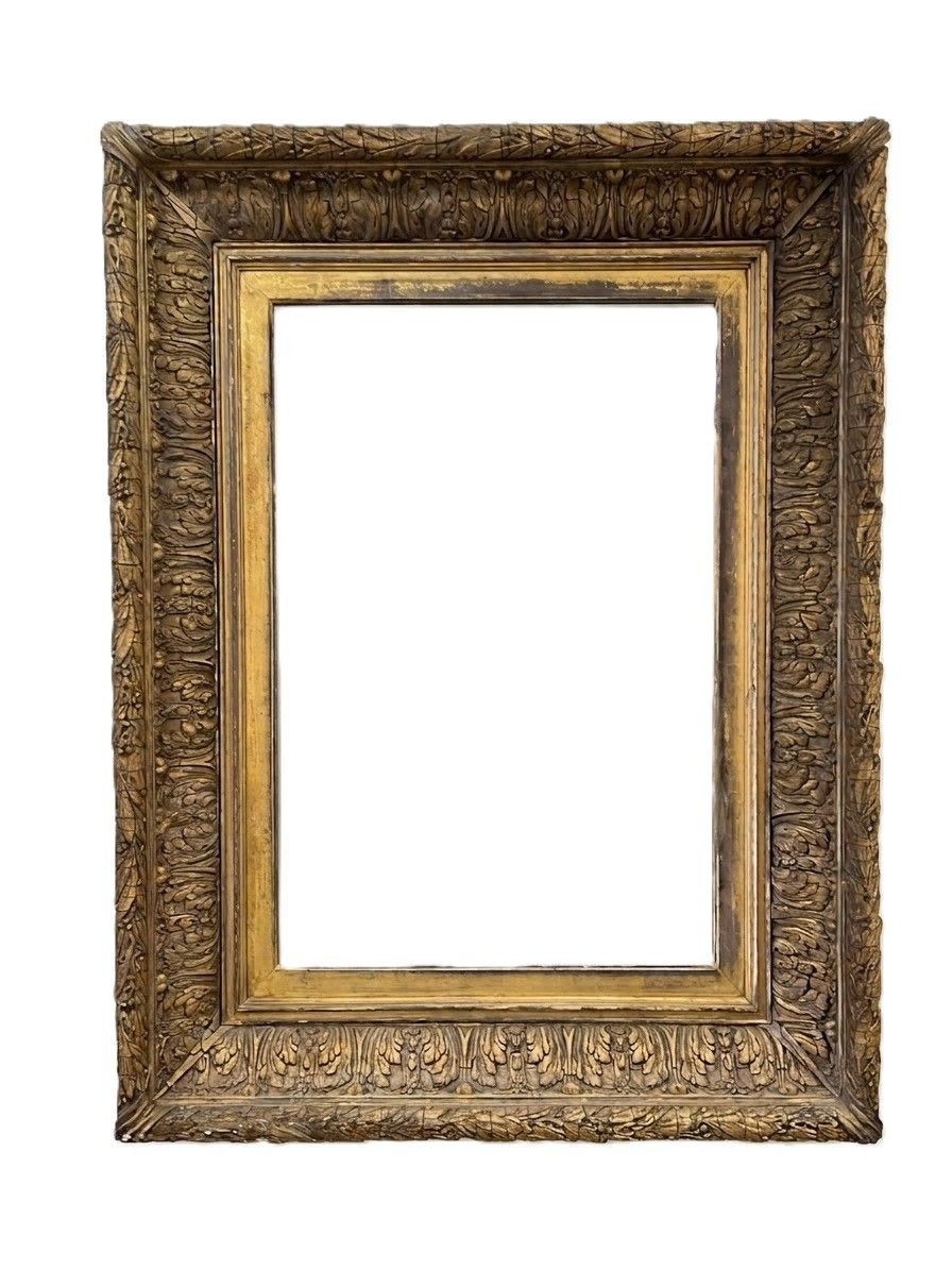 19th Century French Giltwood Mirror