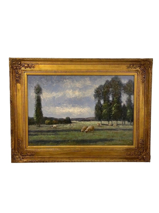 Oil on Canvas Impressionist Landscape