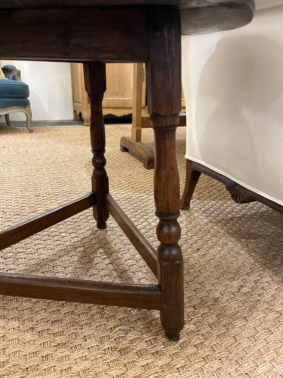 18th Century Two Plank Cricket Table