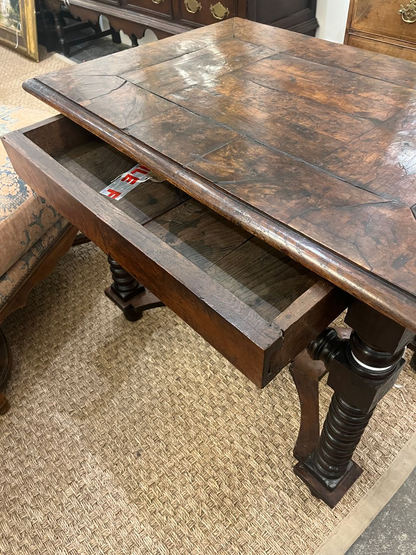 18th Century Spanish Burl Side Table