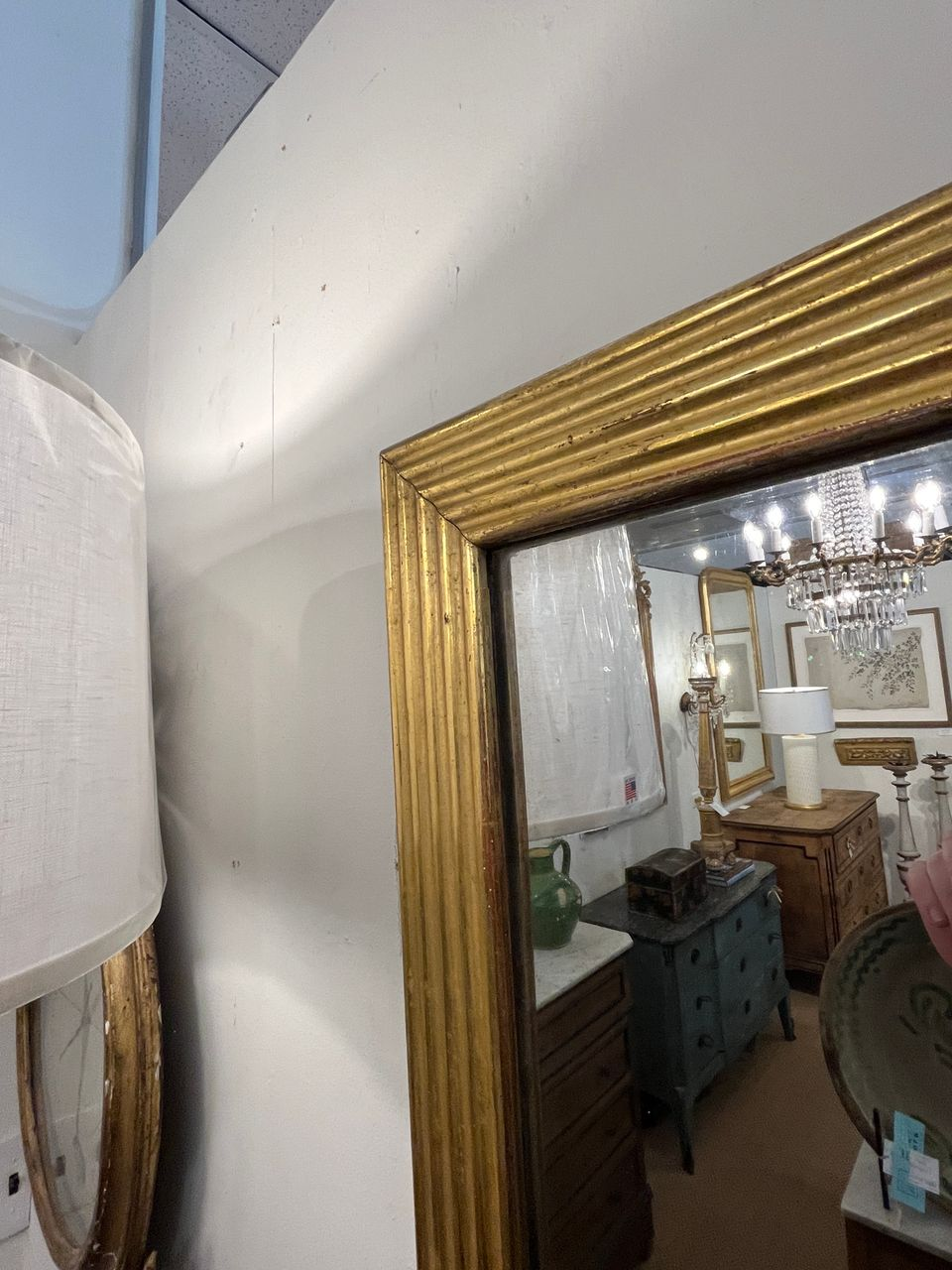 19th Century Gold Gilt French Mirror