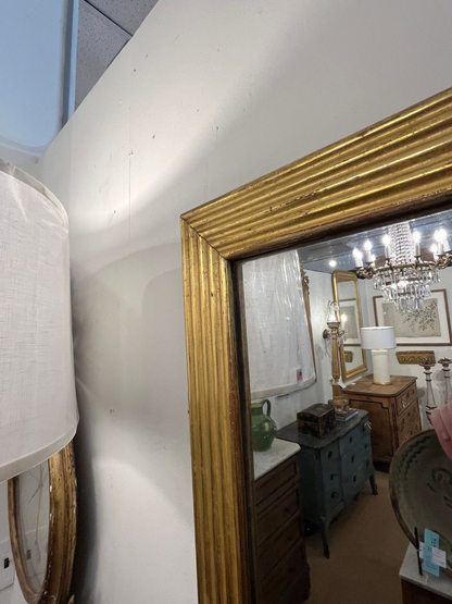 19th Century Gold Gilt French Mirror