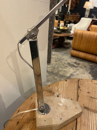 French "Fare" Art Deco Banker's Lamp