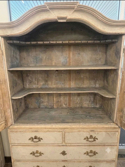 18th Century Swedish Gustavian Wedding Cabinet