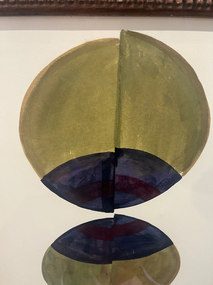 Modern Abstract "Opposing Circles"