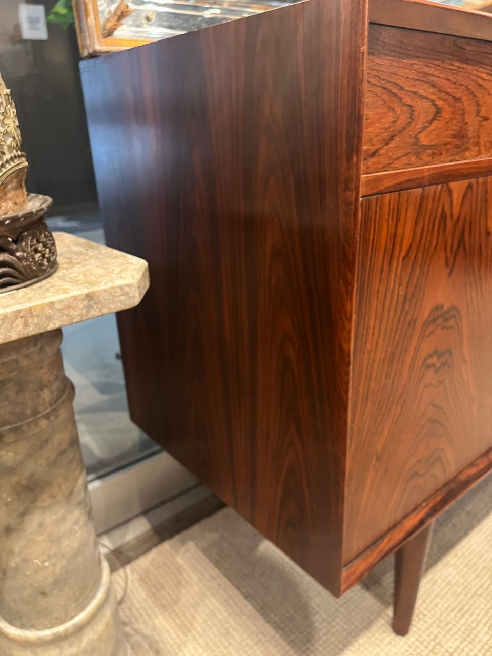 Danish Mid Century Modern Rosewood Credenza