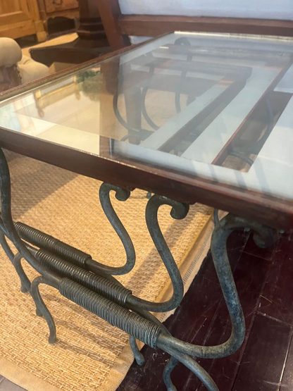 Set of French Wrought Iron Nesting Tables