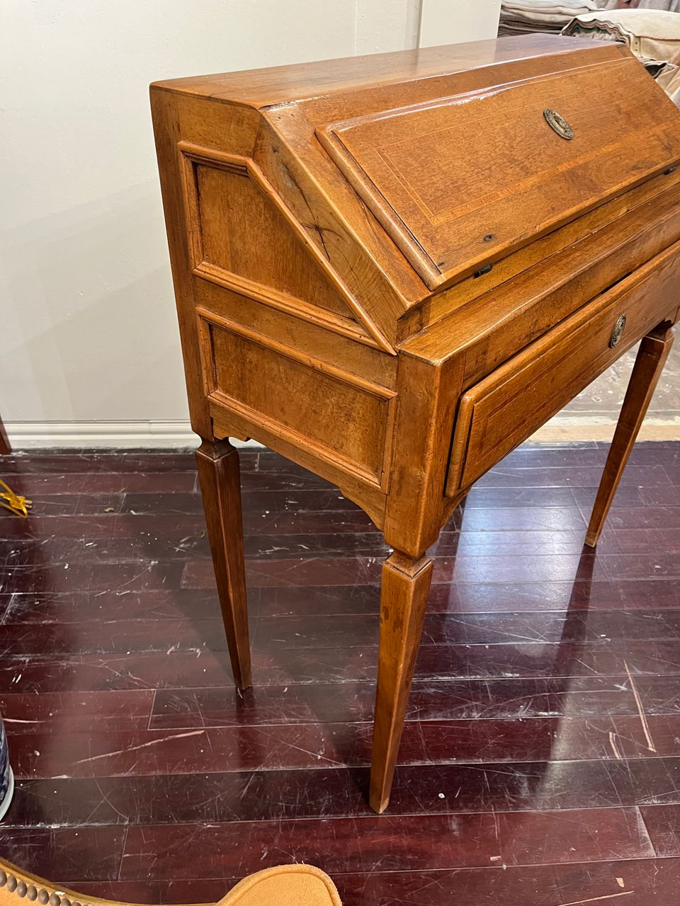 19trh Century Italian Slant Front Bureau