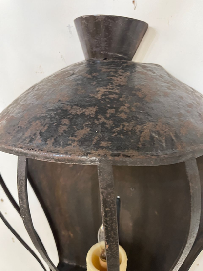 Antique Hand Forged Wrought Iron Sconces