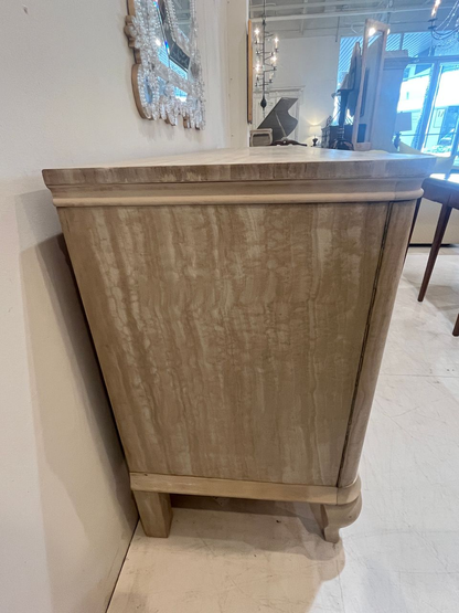 Antique Danish Bleached Buffet Sideboard