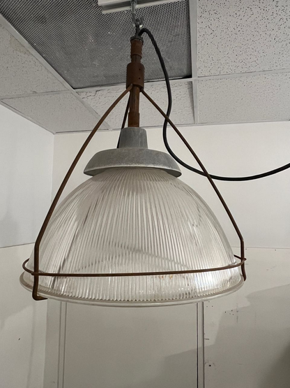 Industrial Modern Holophone Pendant Light
