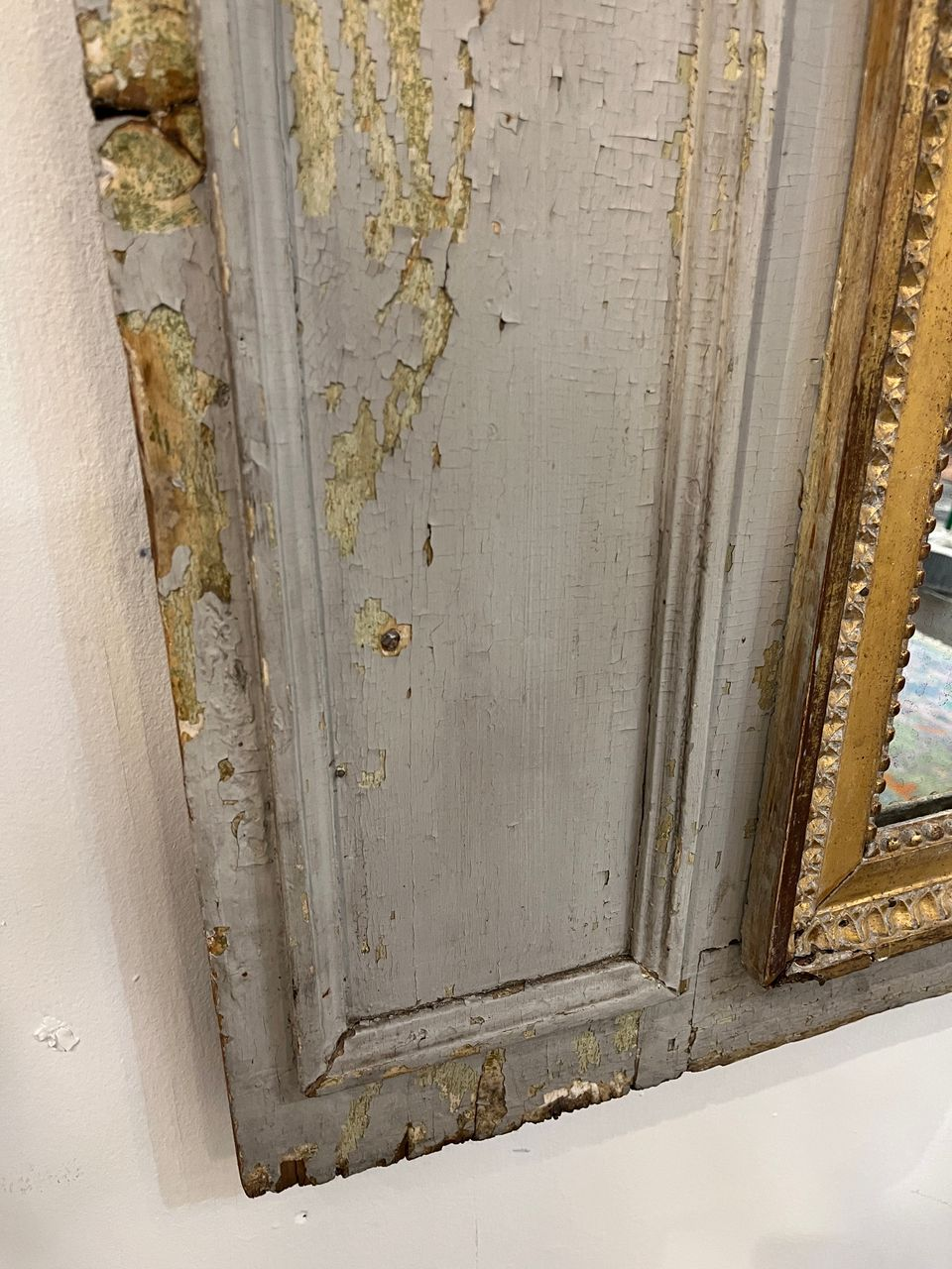18th Century French Louis XVI Trumeau Mirror