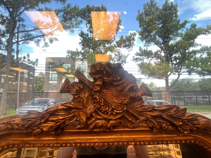 Tall Louis XVI style Giltwood Mirror