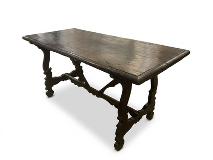 18th Century Spanish Trestle Table