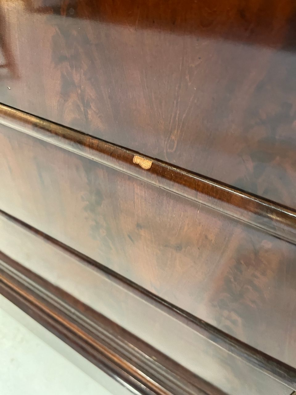 19th Century Louis Philippe Mahogany Commode