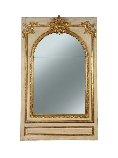 Beautiful 18th Century French Trumeau Mirror