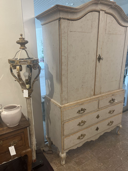 18th Century Swedish Gustavian Wedding Cabinet